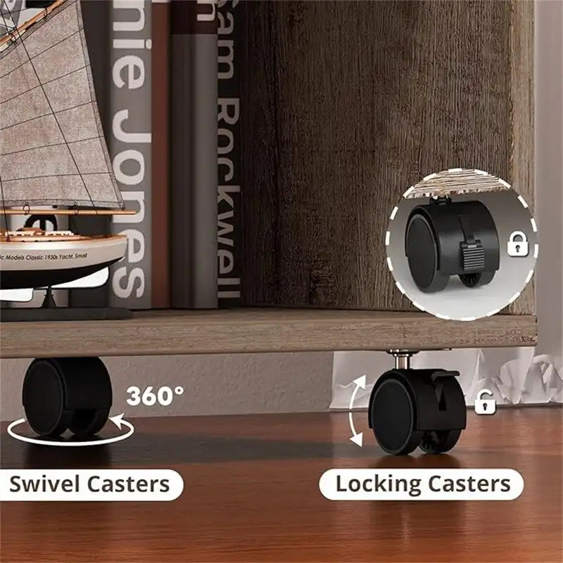 Wood Filing Cabinet - 15.75D x 31.69W x 26.29H