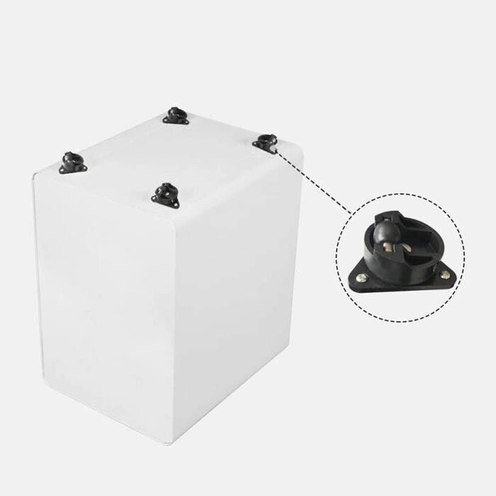 ApexDesk 3-Drawer Metal Mobile File Cabinet with Locking Keys & Casters