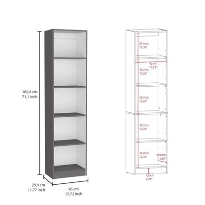 Kenyon 67 Wide 4-Shelf Bookcase Set of 3