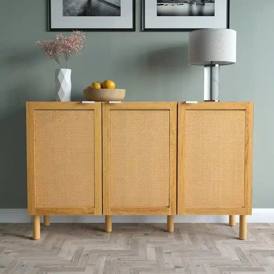 Orre 3 Door Cabinet -Brown