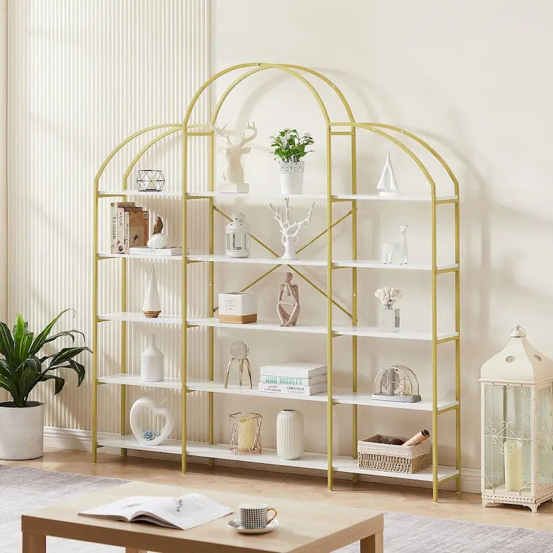 5 Tiers Office Bookcase Bookshelf