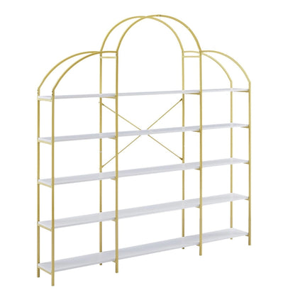 5 Tiers Office Bookcase Bookshelf