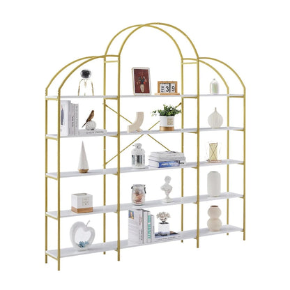 5 Tiers Office Bookcase Bookshelf