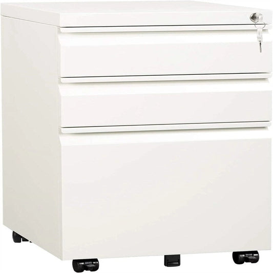 3 Drawer Mobile File Cabinet