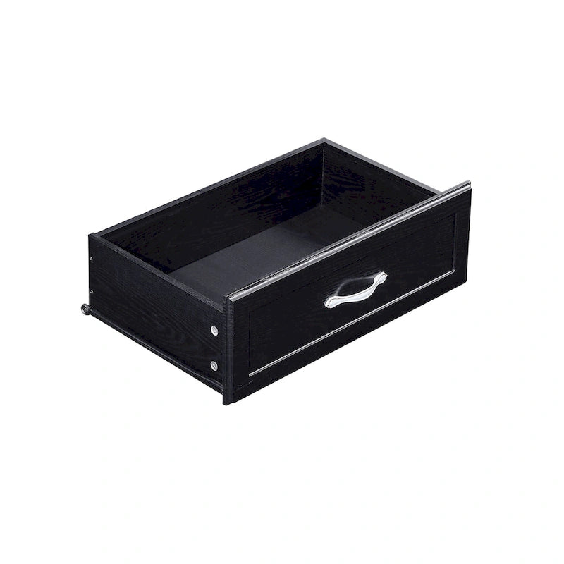 Modern 3 Drawer Bedroom Chest of Drawers with 6 Drawers Dresser, Clothes Organizer -Metal Pulls for Living Room, Bedroom