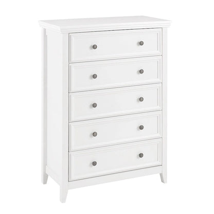 5 Storage Drawers Dresser Cabinet