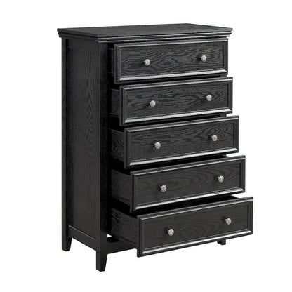 5 Storage Drawers Dresser Cabinet