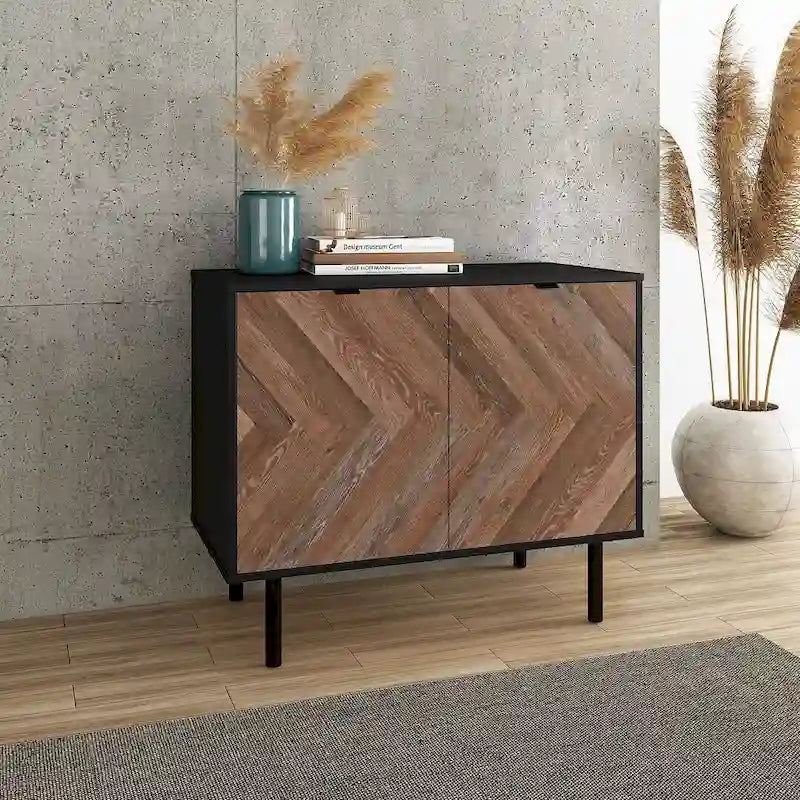 Manhattan Comfort Mid-Century Modern Liam Accent Cabinet
