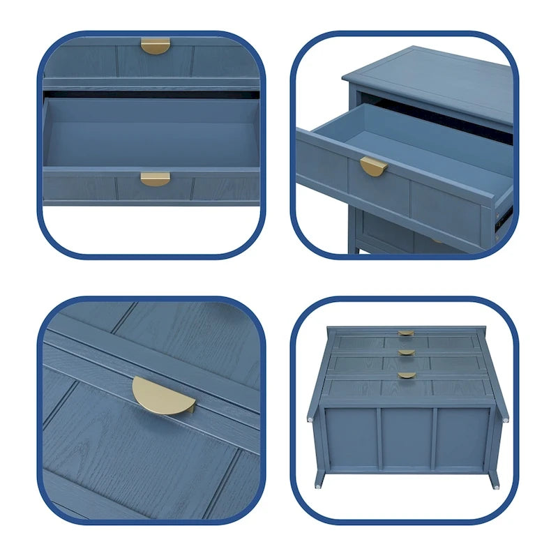 3 Drawer Cabinet, Suitable for Bedroom, Living Room