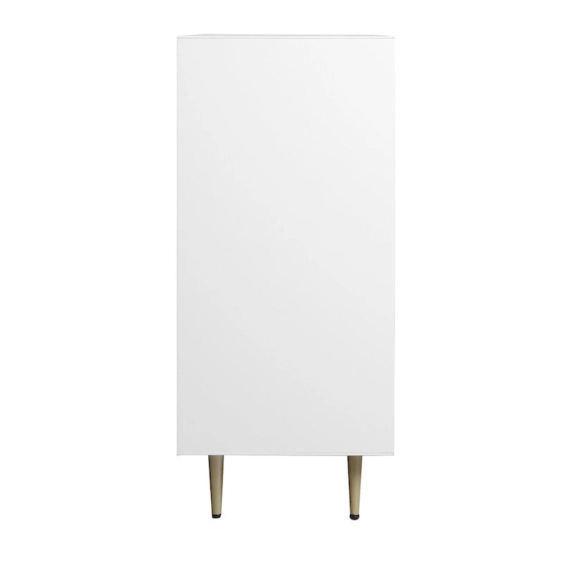 Wooden Tall 4 Drawer Dresser