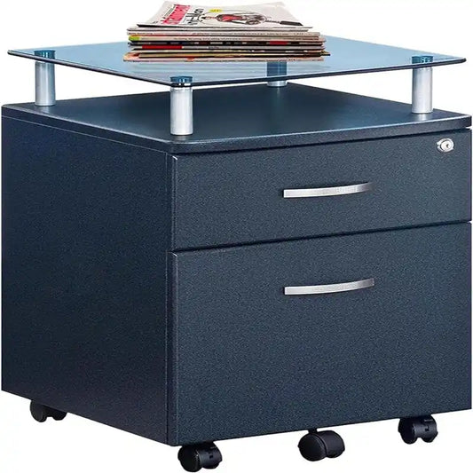 Rolling File Cabinet - 17.5D x 15.75W x 24H