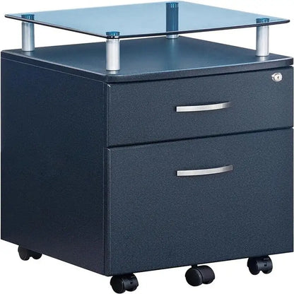 Rolling File Cabinet - 17.5D x 15.75W x 24H