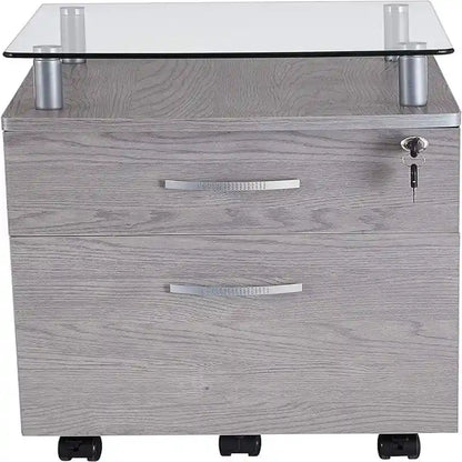Rolling File Cabinet - 17.5D x 15.75W x 24H