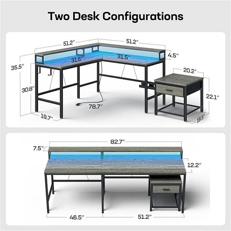 Printer Stand - 51.2D x 28.94W x 19.69H