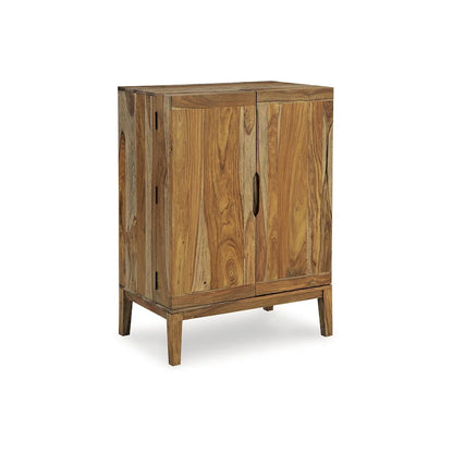 Signature Design by Ashley Dressonni Brown Bar Cabinet - 32 W x 20 D x 45 H