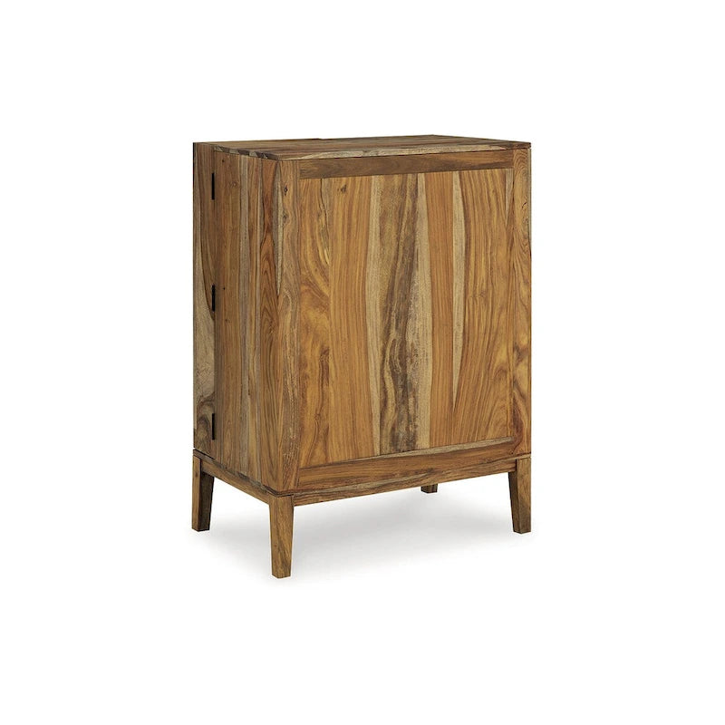 Signature Design by Ashley Dressonni Brown Bar Cabinet - 32 W x 20 D x 45 H