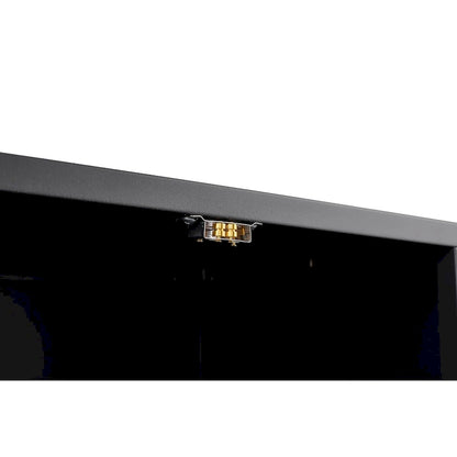 Office furniture Copier Cabinet Black 2 Door Steel Copier Stand Mobile Pedestal File Printer Stand