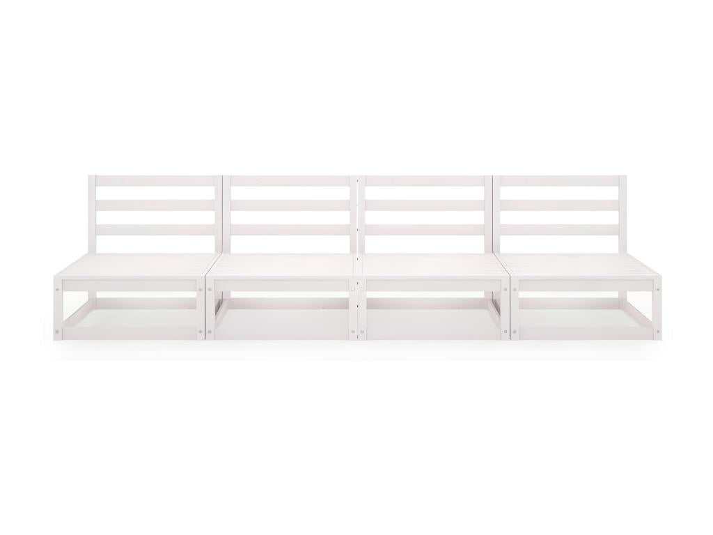 White Pine Wood Sofa