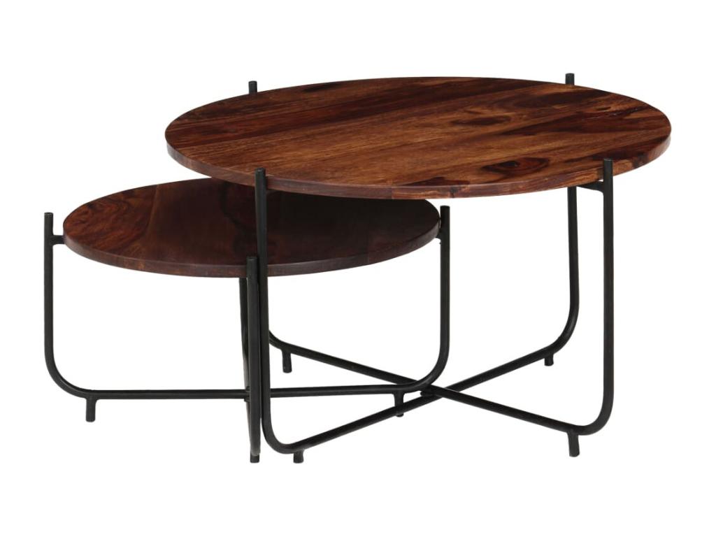 Brown Coffee Table, 60 x 35 cm