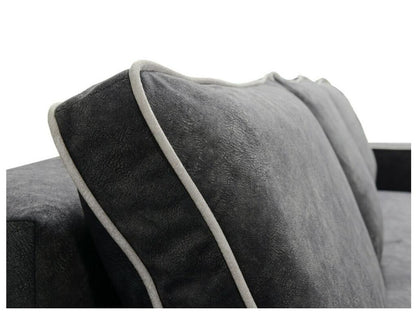 Green Sofa Bed, 91 x 230 x 92 cm