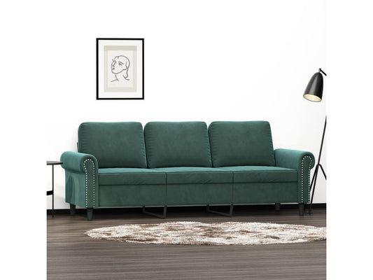 Green Velvet Sofa