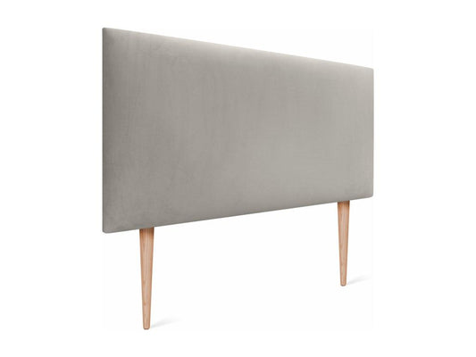 Beige Velvet Bed, 90 x 105 cm