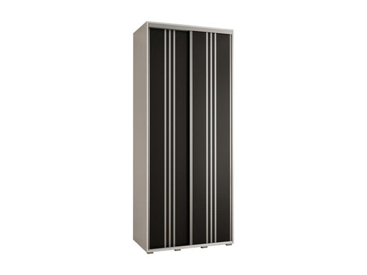 Black Wardrobe, 100 x 45 x 235.2 cm