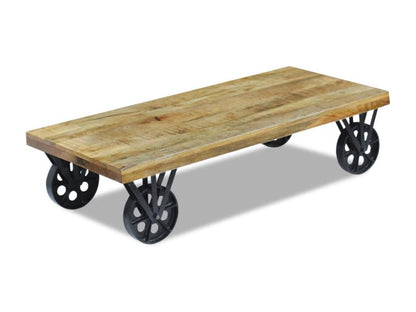 Brown Coffee Table, 120 x 60 x 30 cm