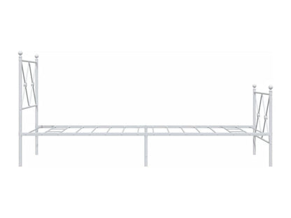 White Metal Mattress, 80 x 200 cm