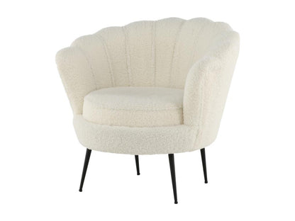 White Accent Chair, 83 x 77 x 76 cm