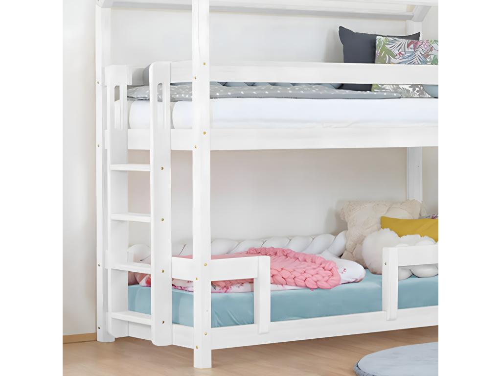 White Bed, 90 x 200 cm