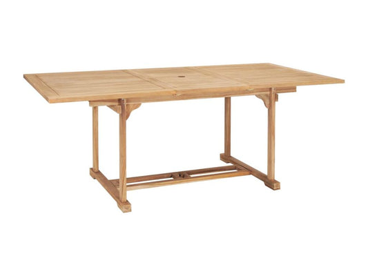 Brown Table, 200 x 100 x 75 cm