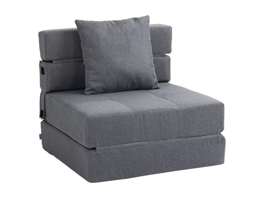 Gray Fabric Bed - dlz1766461648054