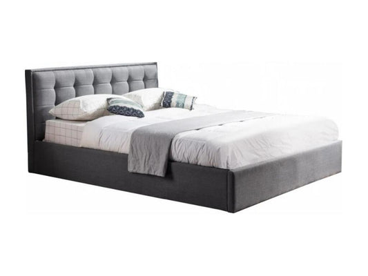 Gray Fabric Bed - dlz1766461676884
