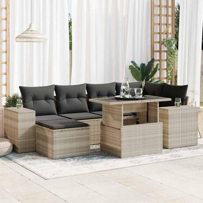 Gray Woven Resin Wicker Outdoor Furniture Set - dlz1766461783564