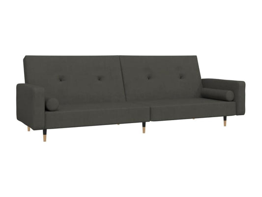 Gray Velvet Bed - dlz1766461056201