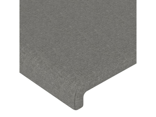 Gray Fabric Bed, 100 x 5 x 78 cm