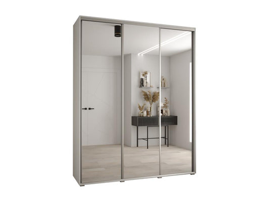 White Wardrobe, 200 x 60 x 235.2 cm - dlz1766461404133