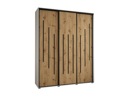 White Wardrobe, 200 x 60 x 235.2 cm - dlz1766461619042