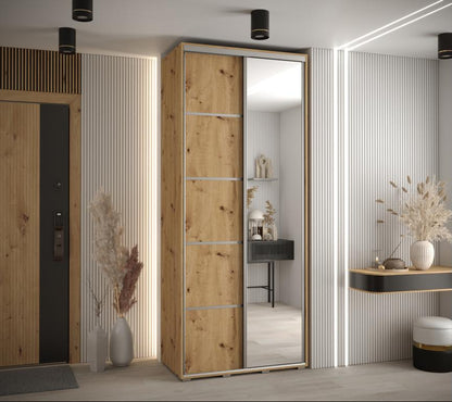 Natural Wardrobe, 100 x 45 x 235.2 cm