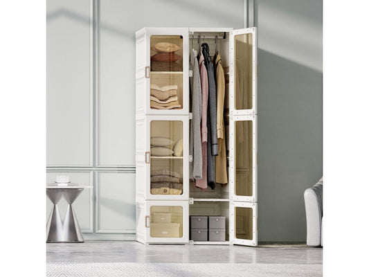 White Wardrobe, 69 x 50 x 170 cm